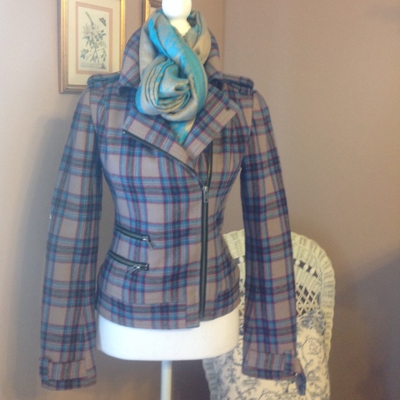 Brooklyn Industries Jackets & Blazers - Brooklyn Industries Multi plaid Jacket/ Blazer.